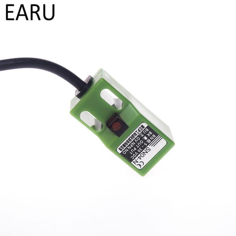 Planet Gates 200001056 SN04-N Famous SN04N 4mm Approach Sensor NPN,3 Wire,NO 6-30V DC Inductive Proximity Switch