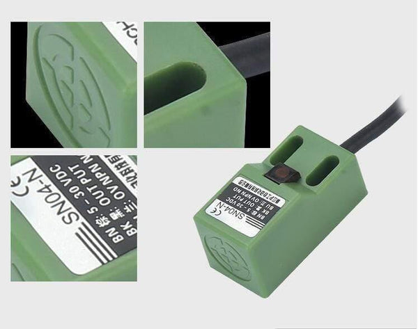 Planet Gates 200001056 SN04-N Famous SN04N 4mm Approach Sensor NPN,3 Wire,NO 6-30V DC Inductive Proximity Switch