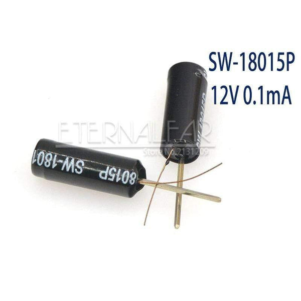 Planet Gates 200001056 SW-18015P / 10Pieces-lot SW-200D -420 -520D SW-18010P-18015P-18020P-58010P 12V Highly Vibration Switch Ball Tilt Double Bead Angle Spring Sensor Switches