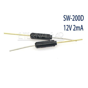 Planet Gates 200001056 SW-200D / 10Pieces-lot SW-200D -420 -520D SW-18010P-18015P-18020P-58010P 12V Highly Vibration Switch Ball Tilt Double Bead Angle Spring Sensor Switches