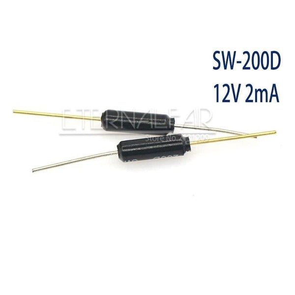 Planet Gates 200001056 SW-200D / 10Pieces-lot SW-200D -420 -520D SW-18010P-18015P-18020P-58010P 12V Highly Vibration Switch Ball Tilt Double Bead Angle Spring Sensor Switches