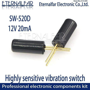 Planet Gates 200001056 SW-200D -420 -520D SW-18010P-18015P-18020P-58010P 12V Highly Vibration Switch Ball Tilt Double Bead Angle Spring Sensor Switches