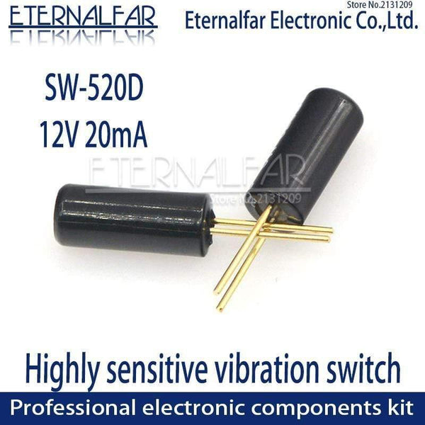 Planet Gates 200001056 SW-200D -420 -520D SW-18010P-18015P-18020P-58010P 12V Highly Vibration Switch Ball Tilt Double Bead Angle Spring Sensor Switches