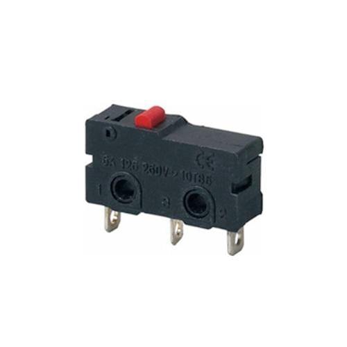 Planet Gates 200001056 Without Lever NO-NC 5Pcs Mini Micro Limit Switch NO NC 3 Pins PCB Terminals SPDT 5A 125V 250V 29mm Roller Arc Lever Snap Action Push Microswitches