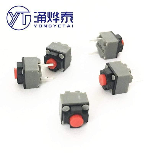 Planet Gates 200001056 YYT Mute button 6*6*7.3 Silent switch wireless mouse Square mute micro switch button M330 M220 repair parts replace rectangle