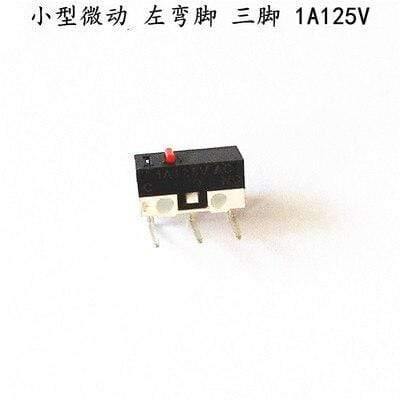 Planet Gates 200001056 zuo 10Pcs Micro Limit Switch Push Button Switch 1A 125V AC Mouse Switch 3Pins Long Handle Roller Lever Arm SPDT 12* 6 *6mm TIAIHUA
