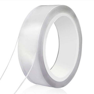 Planet Gates 200001762 1/2/3/5m Magic Tape Double-Sided Adhesive Tape Traceless Waterproof Scotch Tape For Bathroom Kitchen Sink Tap Gel Sticker