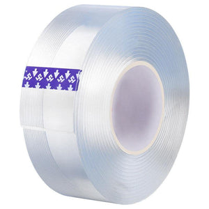 Planet Gates 200001762 1/2/3/5m Transparent NoTrace Double Sided Tape Nano Magic Double-Sided Acrylic Adhesive Reusable Universal Gekko Tape Tie Glue