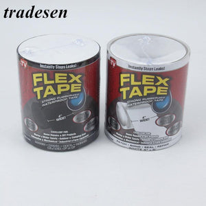 Planet Gates 200001762 10cm 20cm 30cm Super Strong Fiber Waterproof Tape Stop Leaks Seal Repair Tape Performance Self Fix Tape Adhesive Filament Tape