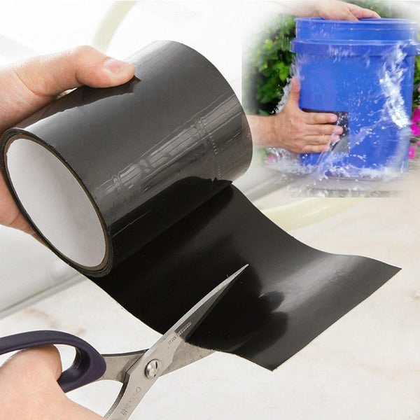 Planet Gates 200001762 150CM Super Strong Fiber Waterproof Tape Stop Leak Seal Repair Tape Performance Self Tape Fiberfix Adhesive Tape Repair Tool