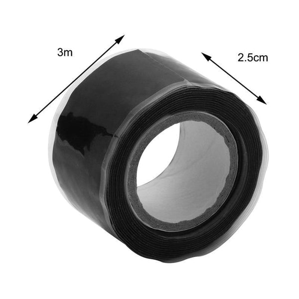 Planet Gates 200001762 150cm Super Strong Waterproof Tape Stop Leaks Seal Repair Tape Performance Self Fix Tape Fiberfix Adhesive Insulating Duct Tape