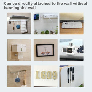 Planet Gates 200001762 1M/3M/5M Nano Tape Double Sided Tape Transparent NoTrace Reusable Waterproof Adhesive Tape Cleanable Home Gekkotape