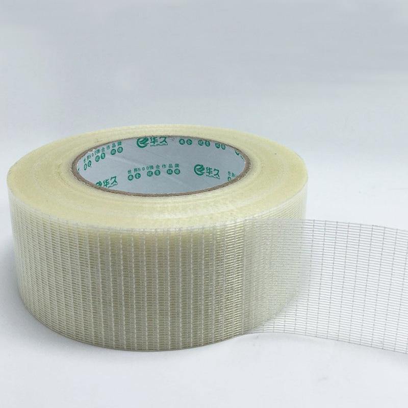 Planet Gates 200001762 1pc / Volumes High Strength Transparent Grid Type  Glass Fiber Reinforced Plastic Waterproof And Wear-Resistant Adhesive Tape