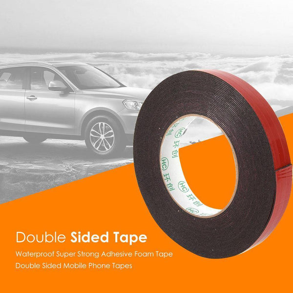 Planet Gates 200001762 1pcs 0.5mm-2mm Thickness Black Super Strong Self Adhesive Foam Car Double Sided Tape Mobile Phone Dust-proof Tape