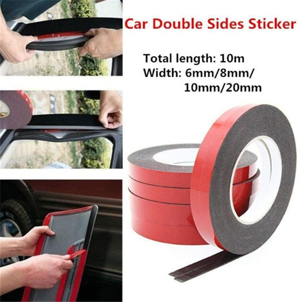 Planet Gates 200001762 1pcs 0.5mm-2mm Thickness Black Super Strong Self Adhesive Foam Car Double Sided Tape Mobile Phone Dust-proof Tape