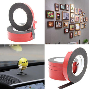 Planet Gates 200001762 1pcs 0.5mm-2mm Thickness Black Super Strong Self Adhesive Foam Car Double Sided Tape Mobile Phone Dust-proof Tape