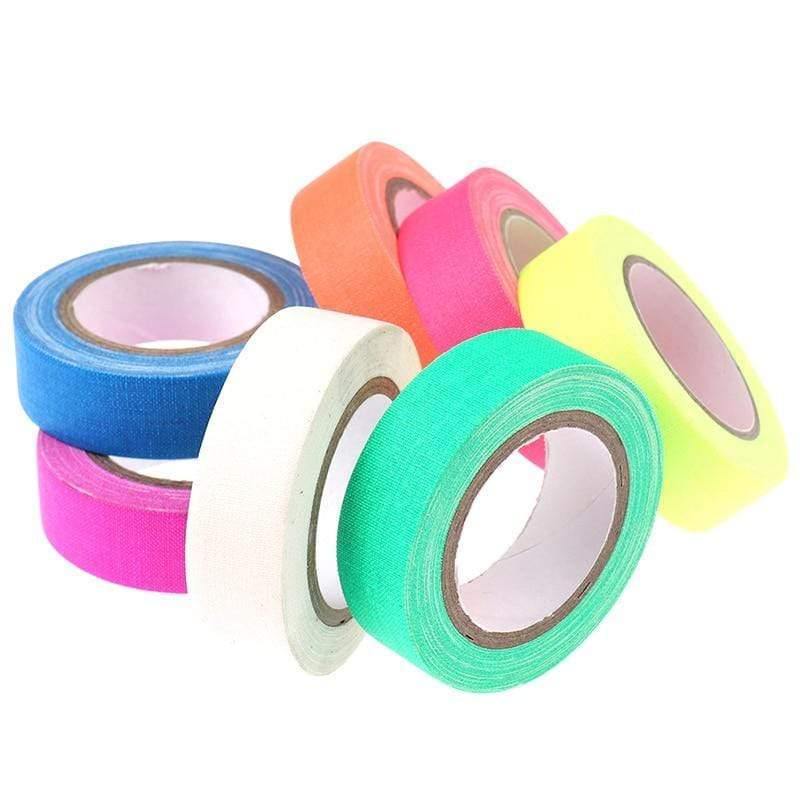 Planet Gates 200001762 1PCS DIY Fluorescent UV Cotton Tapes Night Self-Adhesive Glow In The Dark Luminous Tape For Party Floors Stages