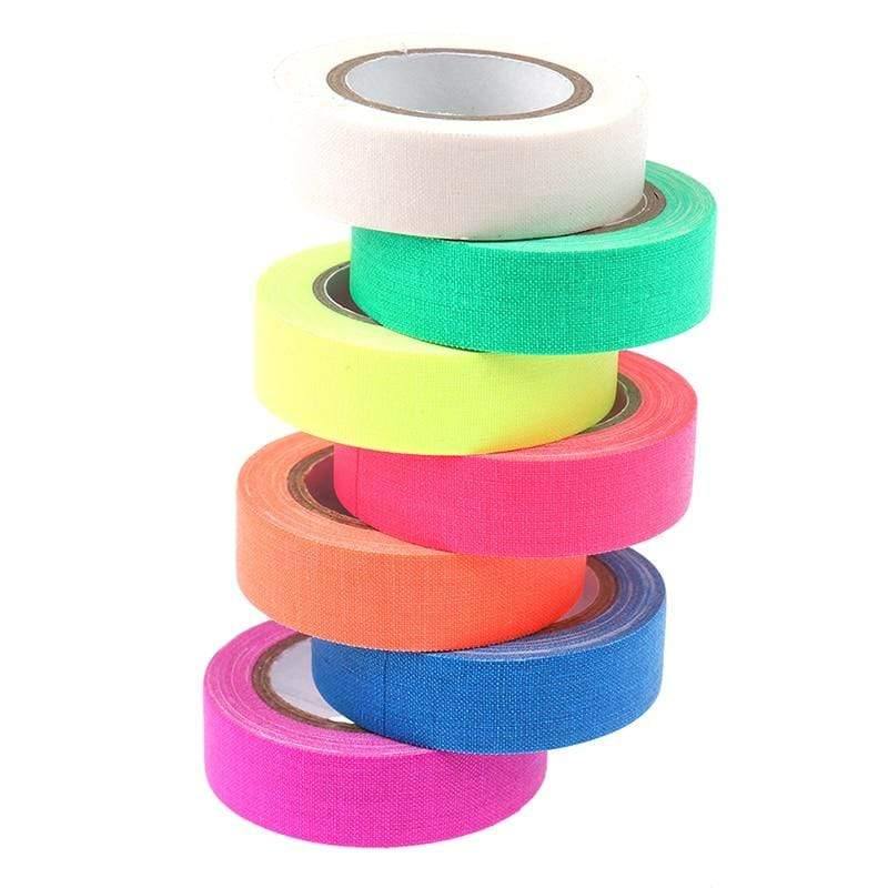 Planet Gates 200001762 1PCS DIY Fluorescent UV Cotton Tapes Night Self-Adhesive Glow In The Dark Luminous Tape For Party Floors Stages