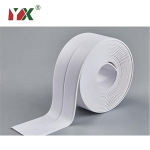 Planet Gates 200001762 1Roll Waterproof Mold Proof Adhesive Tape Durable Use PVC Material Kitchen Bathroom Wall Sealing Tape Gadgets 3.2M
