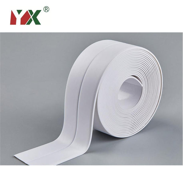 Planet Gates 200001762 1Roll Waterproof Mold Proof Adhesive Tape Durable Use PVC Material Kitchen Bathroom Wall Sealing Tape Gadgets 3.2M