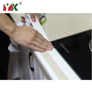 Planet Gates 200001762 1Roll Waterproof Mold Proof Adhesive Tape Durable Use PVC Material Kitchen Bathroom Wall Sealing Tape Gadgets 3.2M