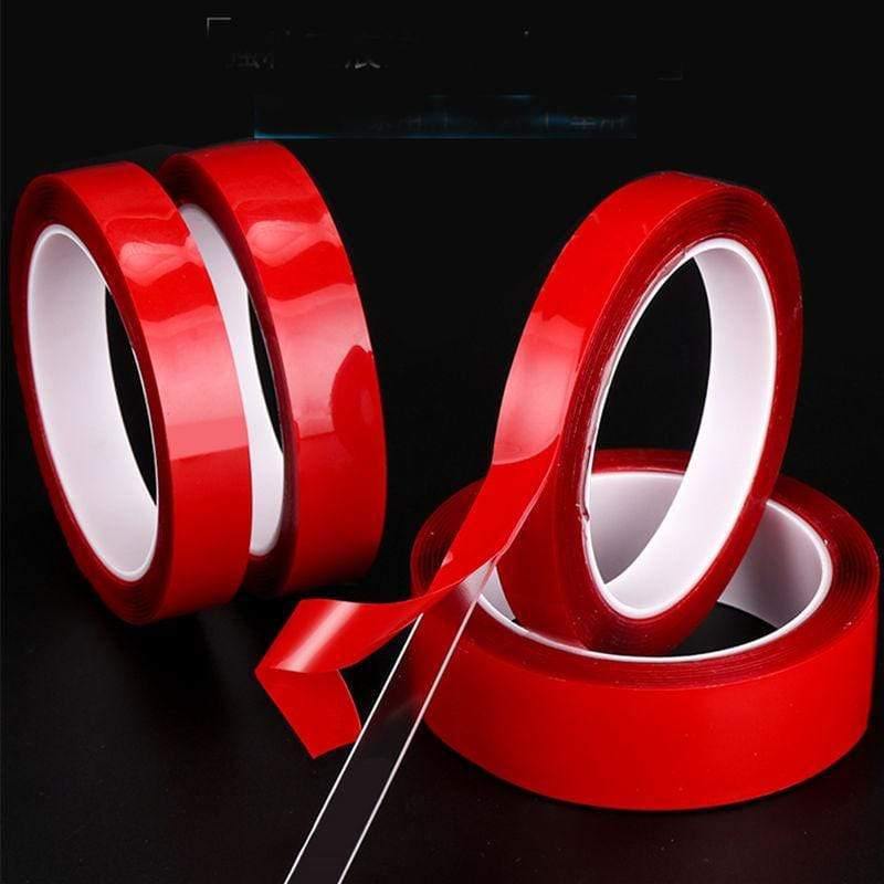 Planet Gates 200001762 2 Rolls /1roll 3M  Double Sided Adhesive Tape Acrylic Transparent No Traces Sticker For LED Strip Car Fixed Phone Tablet Fix