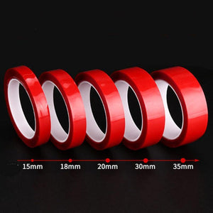 Planet Gates 200001762 2 Rolls /1roll 3M  Double Sided Adhesive Tape Acrylic Transparent No Traces Sticker For LED Strip Car Fixed Phone Tablet Fix