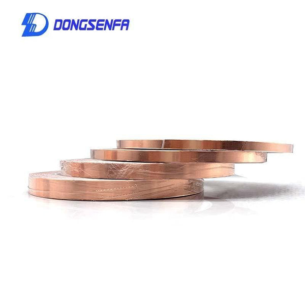 Planet Gates 200001762 20 Meters Single Side Conductive Copper Foil Tape Strip Adhesive EMI Shielding Heat Resist Tape 5mm 6mm 8mm 10mm