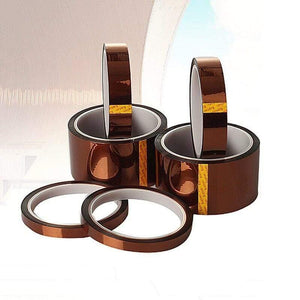 Planet Gates 200001762 3/5/10/15/30/50mm X33M High Temperature Heat Resistant Insulation Tape Polyimide Tape Panel Protector
