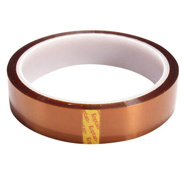 Planet Gates 200001762 3/6/5/10/20/30/50mm Kaptons Tape 33M 100ft Heat Resistant High Temperature Polyimide Adhesive Tape Insulation For Electronic J50