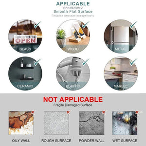 Planet Gates 200001762 3M Magic Nano Double Tape Transparent Sided Tape NoTrace Reusable Waterproof Adhesive Strong Wall Stickers For Bathroom Kitchen