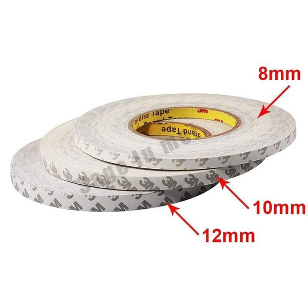 Planet Gates 200001762 3M Tape Double Sided Tapes Adhesive Strong Sticky 50M/Roll Width 8mm/10mm/12mm/15mm Ws2811 Ws2812 3528 5050 Led Strips