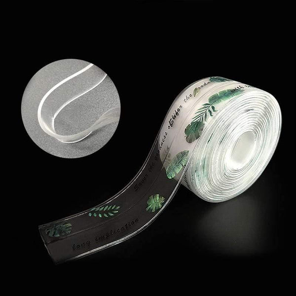Planet Gates 200001762 ALZGBY / 38mm / 3.2M Kitchen Sink Waterproof Sticker Transparent Anti-mold Bathroom Sealing Tape Stove Gap Self Adhesive Sticker Countertop Gap Strip