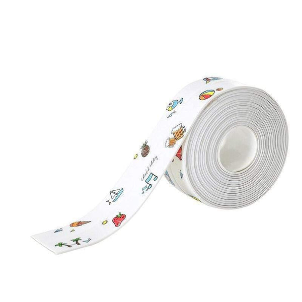Planet Gates 200001762 BBFJR / 38mm / 3.2M Kitchen Sink Waterproof Sticker Transparent Anti-mold Bathroom Sealing Tape Stove Gap Self Adhesive Sticker Countertop Gap Strip