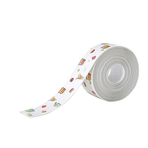 Planet Gates 200001762 BKFTP / 38mm / 3.2M Kitchen Sink Waterproof Sticker Transparent Anti-mold Bathroom Sealing Tape Stove Gap Self Adhesive Sticker Countertop Gap Strip