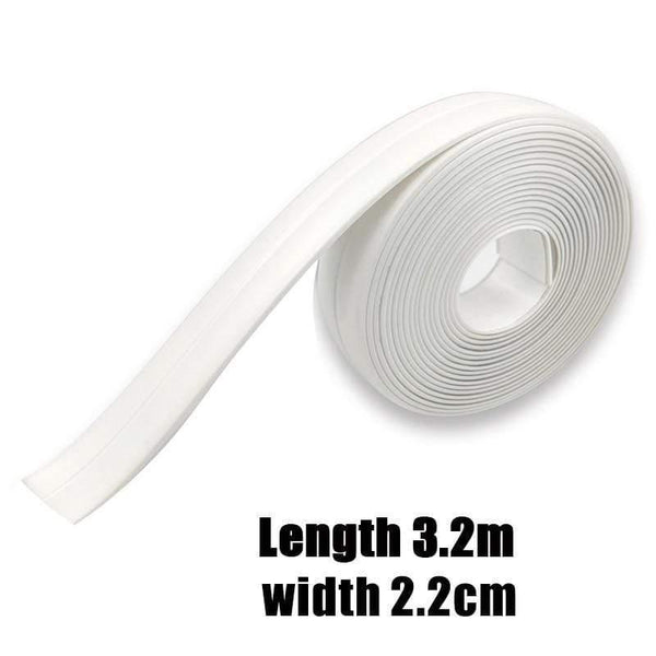 Planet Gates 200001762 CWH / 38mm / 3.2M Kitchen Sink Waterproof Sticker Transparent Anti-mold Bathroom Sealing Tape Stove Gap Self Adhesive Sticker Countertop Gap Strip