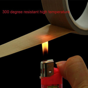 Planet Gates 200001762 Resistant High Temperature Adhesive Cloth Insulation 300 Degree Vacuum Sealing Machine Tape 10 meter*0.18mm