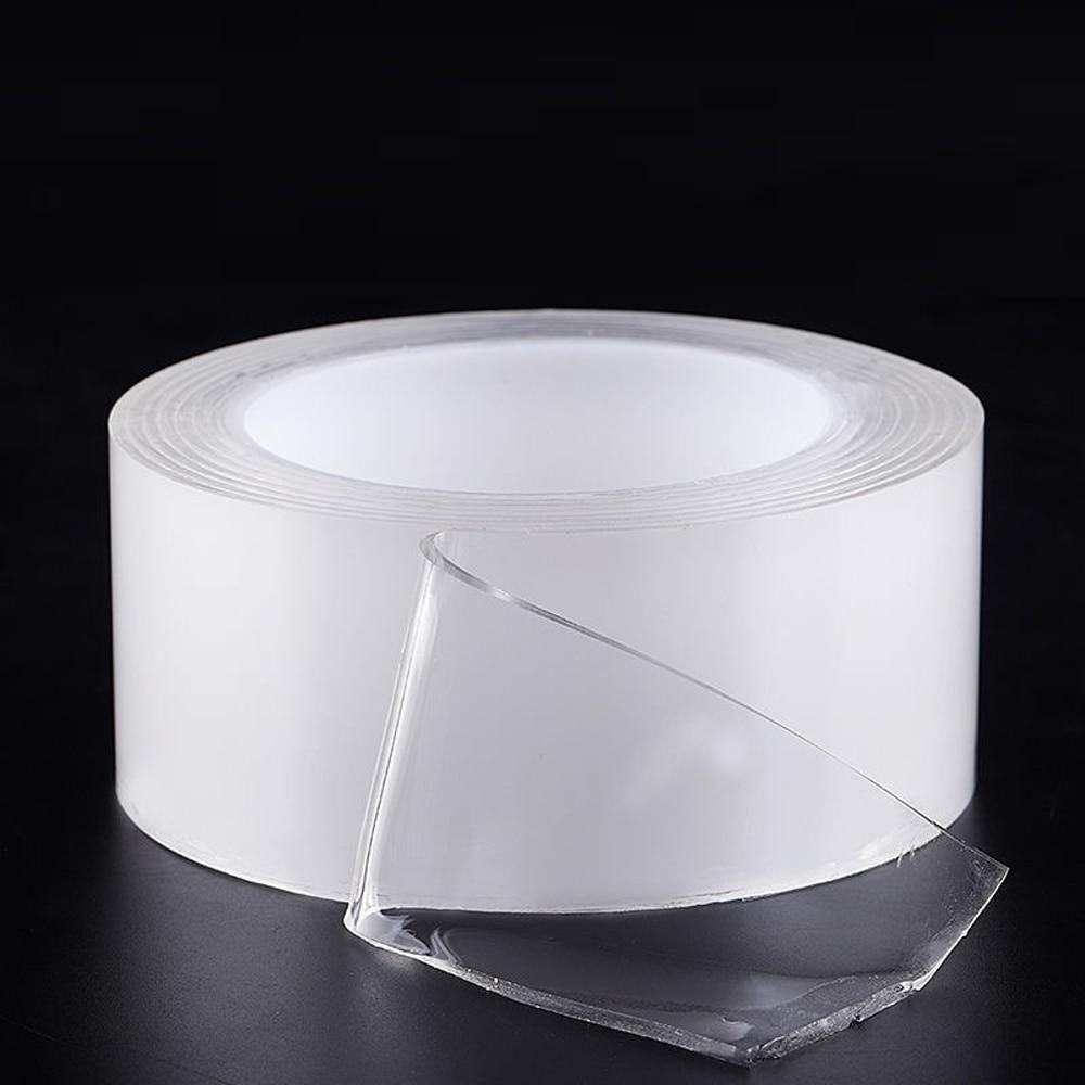 Planet Gates 200001762 Scotch 3M Home Double-Sided Adhesive Tape Sticker Gadgets Reusable Water Tape Nano Magic Tape For Bathroom Kitchen Gekkotape