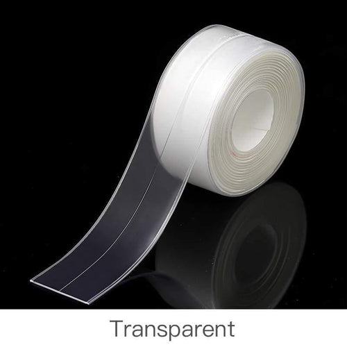 Planet Gates 200001762 Transparent-1 Kitchen Sink Waterproof Sticker Anti-mold Waterproof Tape Bathroom Countertop Toilet Gap Self-adhesive Seam Stickers