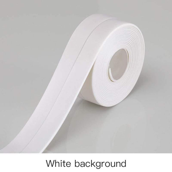 Planet Gates 200001762 White background-2 Kitchen Sink Waterproof Sticker Anti-mold Waterproof Tape Bathroom Countertop Toilet Gap Self-adhesive Seam Stickers
