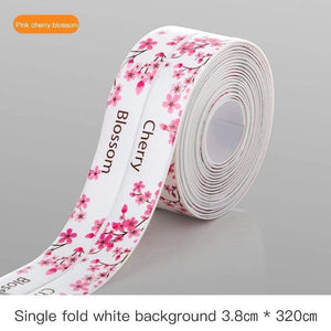 Planet Gates 200001762 White background-6 Kitchen Sink Waterproof Sticker Anti-mold Waterproof Tape Bathroom Countertop Toilet Gap Self-adhesive Seam Stickers