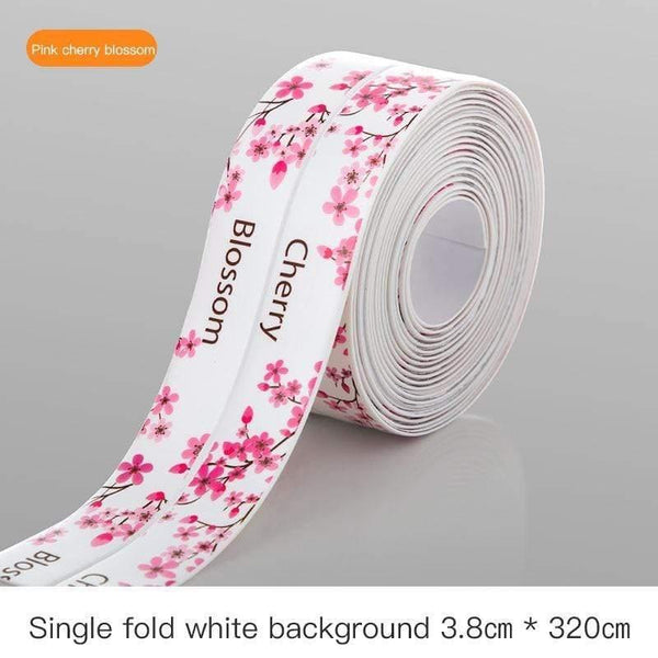 Planet Gates 200001762 White background-6 Kitchen Sink Waterproof Sticker Anti-mold Waterproof Tape Bathroom Countertop Toilet Gap Self-adhesive Seam Stickers