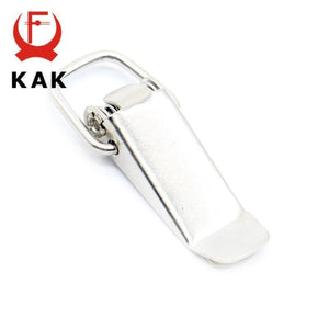 Planet Gates 200001765 4PC KAK-J105 Cabinet Box Locks Spring Loaded Latch Catch Toggle 27*63 Iron Hasps For Sliding Door Window Furniture Hardware