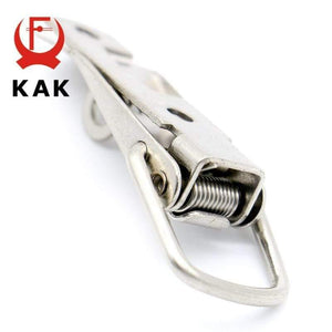 Planet Gates 200001765 Cabinet Boxes Spring Loaded Latch Catch Toggle Locks Hasp 27*63 Iron Hasp For Sliding Door Window Cabinet