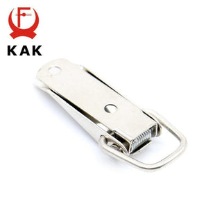 Planet Gates 200001765 Hardware Cabinet Boxes Spring Loaded Latch Catch Toggle Hasp 27*63 Iron Hasp For Sliding Door Simple Window Cabinet