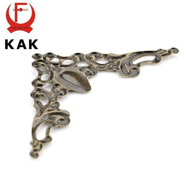Planet Gates 200001783 30PCS KAK Metal Angle Corner Brackets Gold Bronze 40mm Notebook Cover For Menus Photo Frame Furniture Decorative Protector