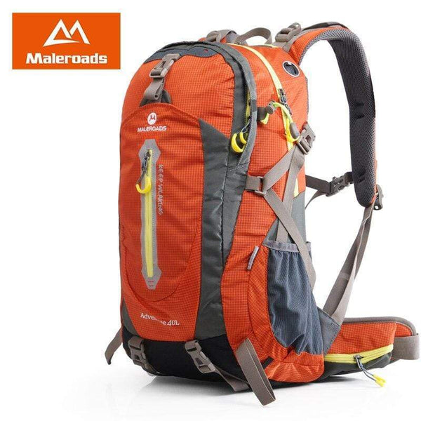 Planet Gates 200003626 Maleroads 50L 40L Camping Hiking Backpack Waterproof Travel Mochilas Teenagers Sport Mountain Climbing Bags Pack For Men Women