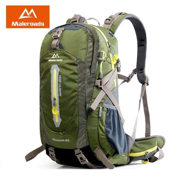 Planet Gates 200003626 Maleroads 50L 40L Camping Hiking Backpack Waterproof Travel Mochilas Teenagers Sport Mountain Climbing Bags Pack For Men Women
