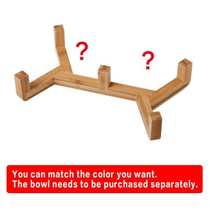 Planet Gates 200003694 Ceramic Double Cat Bowl Dog Bowl Pet Feeding Water Bowl Cat Puppy Feeder Product Supplies Pet Food And Water Bowls For Dogs