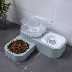 Planet Gates 200003694 F-blue 4 Style Pet Cat Bowl Dog For Cats Feeder Bowls Kitten Automatic Drinking Fountain 1.5L Capacity Puppy Feeding Waterer Products